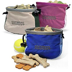 Outward Hound Designer Treat 'n Ball Bags (Set of 3 Colors)