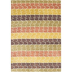 Hand-tufted Mandara Wool Rug (2'6 x 7'6)