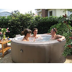 Tan 4-person Bubble Spa