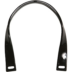 Black Twisted Plastic 7-inch Handles (Pack of 2)