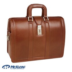 McKlein Brown Morgan 17in. Litigator Laptop Briefcase