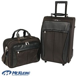 McKleinUSA Buckingham Brown Executive Travel Combo