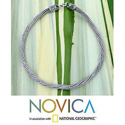 'Spiral Rope' Chain Necklace (Thailand)