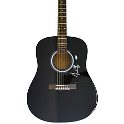 James Taylor Autographed Acoustic Guitar