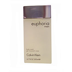 Euphoria Men by Calvin Klein 6.7 oz Body Wash (Pack of 2)
