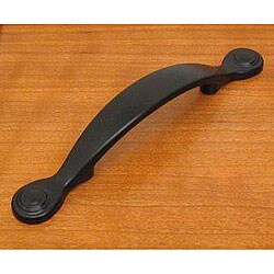 Matte Black Arch Cabinet Hardware Pull Handle 