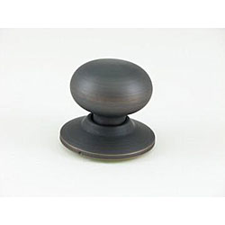 Oil-rubbed Bronze Mushroom Dummy Doorknob