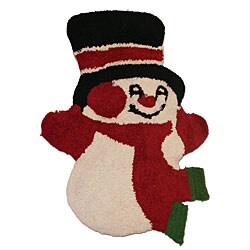 Magic Makeover Snow Man Rug