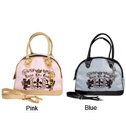 United K9's Fleur de Lis Crest Pet Carrier