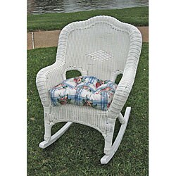 PVC Resin/ Steel Frame Camel Back Rocker