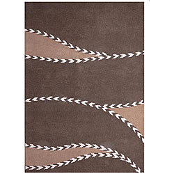 Hand-tufted Natural Wool Rug (8' x 10'6)