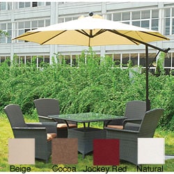 Commercial 9-foot Dual Function Sunbrella Umbrella