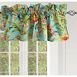 Wild Orchid Valance Pair (54 in. x 18 in.)