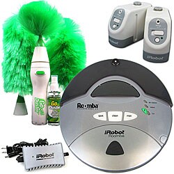 iRobot Roomba Silver Vacuum Cleaner with Duster (Refurbished)