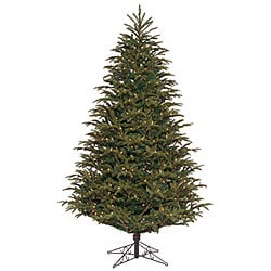 pre lit artificial canadian fir christmas tree overstock pre lit artificial canadian fir christmas tree overstock
