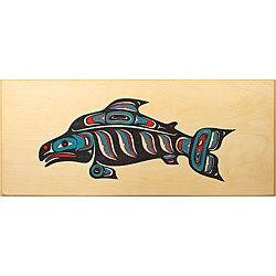 Smoked Salmon Wood Gift Box