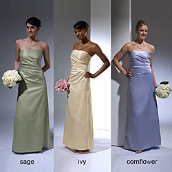 ruching bridesmaid dresses