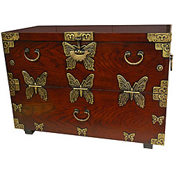 Butterfly Blanket Chest (China)