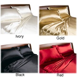 Luxurious 230 Thread Count Satin Sheet Set