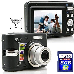 SVP DC-936Bk 9.0MP Digital Camera