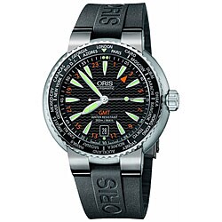 Oris Divers GMT Date Rubber Men's Watch