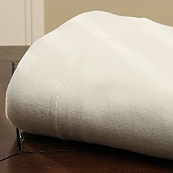 Ivory Velour Sheet Set
