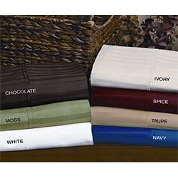 Luxury 320 Thread Count Woven Stripe Sheet Set
