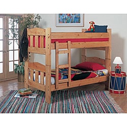 Ponderosa Pine Mission-style Twin-size Bunk Bed