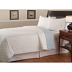 Cyrus Blue Quilt Set