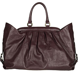 Fendi Purple Doctor B Tote Bag