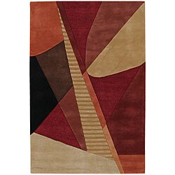 Hand-tufted Mandara Wool Rug (7'9 x 10'6)