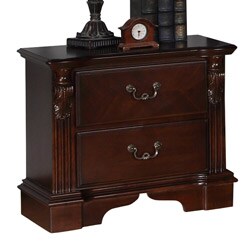 Kalispell Cognac 2-drawer Nightstand