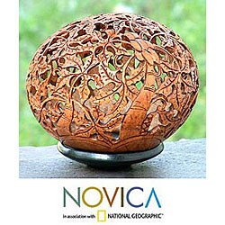 Coconut Shell 'Papaya Trees' Sculpture (Indonesia)