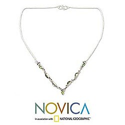Peridot 'Cascade' Necklace (India)