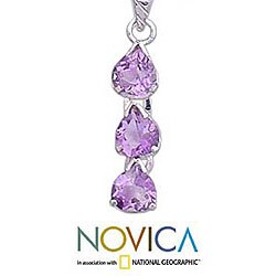 Amethyst 'Violets' Necklace (India)