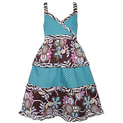 AnnLoren Boutique Girl's Safari Sundress