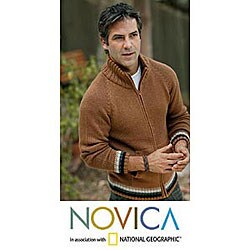 Alpaca Wool 'Cinnamon Elite' Jacket (Peru)