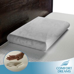Comfort Dreams 'EnviroGreen' Crowned Low Profile Queen-size Pillow