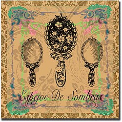 Miguel Paredes 'Espejos de Sombras' Gallery-wrapped Art