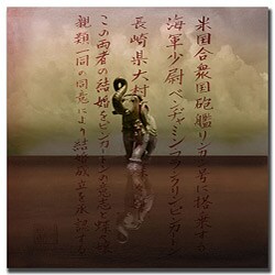 Miguel Paredes 'Red Sea' Gallery-wrapped Canvas Art