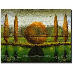 Miguel Paredes 'Roseland V' Gallery-wrapped Canvas Art
