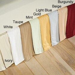 Egyptian Cotton 300 Thread Count Striped Bedskirt