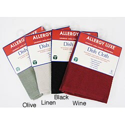 Allergy Luxe Premium Dish Cloths (Pack of 8)