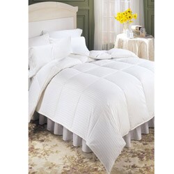 Down Alternative 300 Thread Count Damask Stripe Comforter