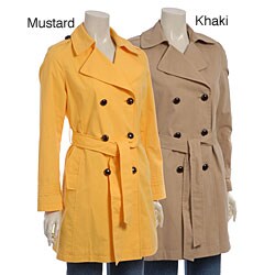 Via Spiga Women's Classic Double-breasted Trench Coat