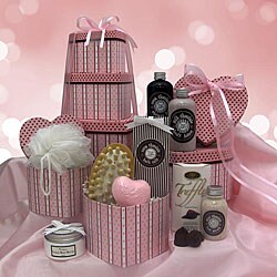 Chocolate Truffle Spa Heart Tower