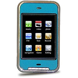 Touchscreen  Player on Blue Touch Screen 8gb Personal Mp3 Player   Overstock Com