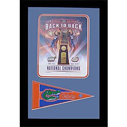 Florida Gators 2006-07 National Basketball Championship Plaque