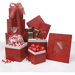 'Roses are Red' Sweets Tower