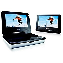 Philips PET708 Portable DVD with Dual LCD (Refurbished)